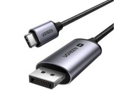 UGREEN CM556 USB-C–DisplayPort 8K Kábel, 3m Fekete (25839)