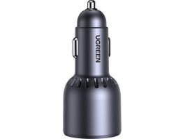 UGREEN EC703 USB + 2x USB-C, 75W Autós töltő (35024) Fekete