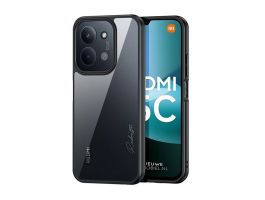 DUX DUCIS AIMO szilikon telefonvédő (ütésállóság, kameravédő, matt) FEKETE (GP-173843)