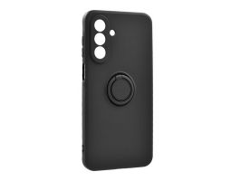 Gigapack Szilikon telefonvédő (tartógyűrű, mikrofiber plüss belső, mágneses, kameravédő) FEKETE (GP-172534)
