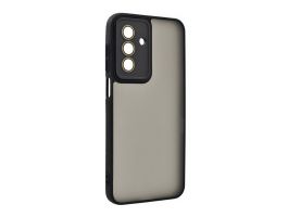 Gigapack Szilikon telefonvédő (ütésállóság, akril hátlap, kameravédő) FEKETE (GP-172544)