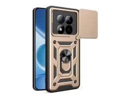 Gigapack Defender szilikon telefonvédő (ütésállóság, tartógyűrű, kameravédő) ARANY (GP-180404)