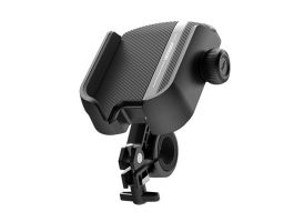 JOYROOM JR-ZS431 kerékpáros és motoros telefontartó (kormányra rögzíthető, 360°, 4.7-7 méret) FEKETE