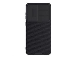 NILLKIN CAMSHIELD PRO szilikon telefonvédő (ütésállóság, kameravédő, csíkos) FEKETE (GP-164951)