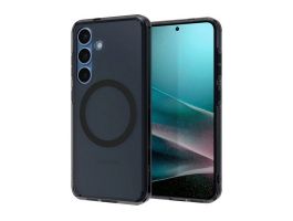 SPIGEN ULTRA HYBRID MAG műanyag telefonvédő (ütésállóság, légpárnás keret, matt, MagSafe) FEKETE (ACS09005)