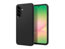 SPIGEN LIQUID AIR szilikon telefonvédő (ütésállóság, légpárnás sarok, rombusz) FEKETE (ACS09291)