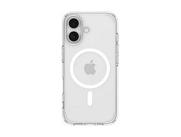 SPIGEN ULTRA HYBRID MAG műanyag telefonvédő (ütésállóság, légpárnás keret, MagSafe) FEHÉR (ACS10082)
