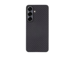 TACTICAL MAGFORCE ARAMID szilikon telefonvédő (ultravékony, aramid bevonat, MagSafe, karbon minta) FEKETE (57983123716)