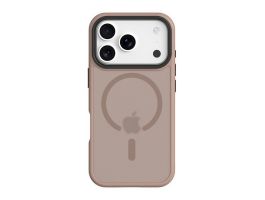 TACTICAL MAGFORCE HYPERSTEALTH szilikon telefonvédő (ütésállóság, átlátszó matt hátlap, MagSafe) VILÁGOSBARNA (57983126635)