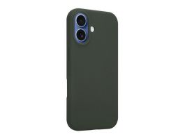 TACTICAL MAGFORCE VELVET SMOOTHIE szilikon telefonvédő (ütésállóság, mikrofiber plüss belső, matt, MagSafe) SÖTÉTSZÜRKE (57983126646)