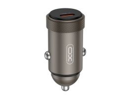XO CC70 autós töltő Type-C aljzat, 30W, PD gyorstöltő (XO-CC70) FEKETE
