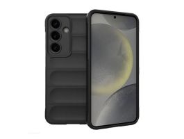 Gigapack Szilikon telefonvédő (ütésállóság, kameravédő, 3D) FEKETE (GP-165148)