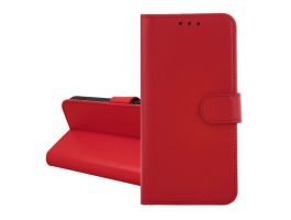 Gigapack Tok álló, bőr hatású (FLIP, oldalra nyíló, kártyazseb, asztali tartó) PIROS (GP-180197)