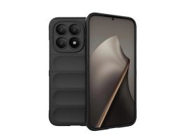 Gigapack Szilikon telefonvédő (ütésállóság, kameravédő, 3D) FEKETE (GP-180025)