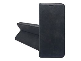 Gigapack Tok álló, bőr hatású (FLIP, oldalra nyíló, asztali tartó, kártyazseb, prémium) FEKETE (GP-180181)