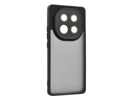 Gigapack Szilikon telefonvédő (ütésállóság, akril hátlap, kameravédő) FEKETE (GP-180571)