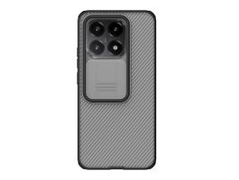 NILLKIN CAMSHIELD PRO szilikon telefonvédő (ütésállóság, kameravédő, csíkos) ÁTLÁTSZÓ/FEKETE (GP-179199)