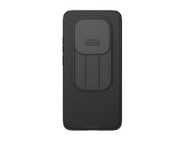 NILLKIN CAMSHIELD PRO szilikon telefonvédő (ütésállóság, kameravédő, csíkos) FEKETE (GP-180880)