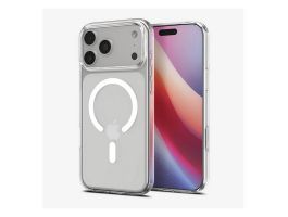SPIGEN LIQUID CRYSTAL MAGSAFE szilikon telefonvédő (ütésállóság, légpárnás sarok, MagSafe) ÁTLÁTSZÓ (ACS09630)