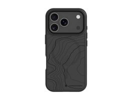 TACTICAL MAGFORCE HYPERSTEALTH SIKA szilikon telefonvédő (ütésállóság, MagSafe, topográfiai minta) FEKETE (57983126292)