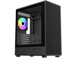 COOLER MASTER Ház Mini-ITX/Micro-ATX Elite 350 Black, Tápegység nélkül, fekete (E350-KGNN-S00)