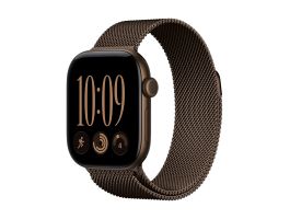 Apple Watch Series 12 GPS 42mm Dark Bronze Aluminium Case with Dark Bronze Milanese Loop (MKDC4MP/A)