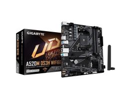 GIGABYTE A520M DS3H WIFI6E AM4 m-ATX Alaplap
