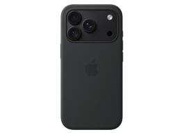 Apple iPhone 18 Pro Silicone Case with MagSafe - Black (MK8Y4ZM/A)
