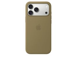 Apple iPhone 18 Pro Max Silicone Case with MagSafe - Olive (MK924ZM/A)
