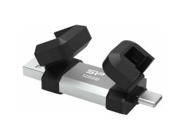 SILICON POWER Mobile C51 OTG USB 3.2 Gen1/Type-C Pendrive,128GB, Szürke (SP128GBUC3C51V1S)