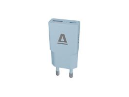 AVAX CH641LB NANO SLIM 30W töltő adapter USB-C (PD3.0)+USB-A (QC3.0), világoskék