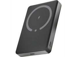 AVAX PB600 FREELY+ 15W Mágneses SLIM Vezeték nélküli Powerbank 10.000mAh + 20W USB-C (PD3.0), szürke