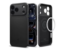 SPIGEN THIN FIT MAGSAFE műanyag telefonvédő (matt, ultravékony, kameravédő, MagSafe) FEKETE iPhone 18 Pro Max (ACS12105)