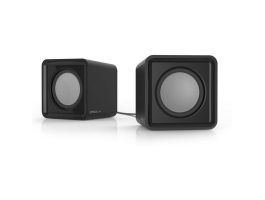 SPEEDLINK SL-810004-BK TWOXO Stereo Speakers, black, Sztereó hangszórók, fekete