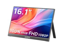 ARZOPA Z1C 16,1 FHD hüvelykes hordozható monitor (Z1C GRAY)