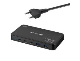 Blitzwolf BW-i100 5in1 hálózati töltő, 120W