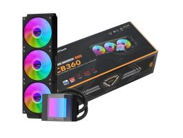 DarkFlash CB360 vízhűtéses CPU-hűtő (fekete) (CB360 BLACK)