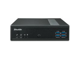 Shuttle XPC slim DL30N - Intel N100, fekete