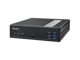 Shuttle XPC slim DL40N - Intel N150, fekete