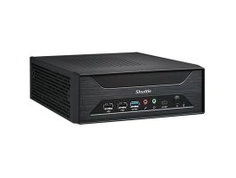 Shuttle XPC slim XH810 - S1851 foglalat / H810 chipset, fekete