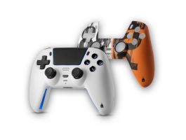 Spartan Gear - Sarissa vezeték nélküli kontroller - Fehér + mintás előlap (PS5)| (SGCPCPS501W)