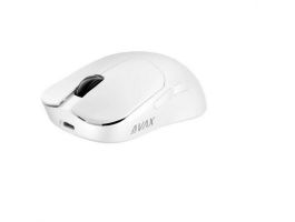 AVAX LW02 PRO PAW3311 Gamer egér - Fehér (AVAX LW02W PRO)