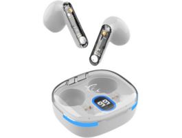 White Shark GEB-TWS37W HYPERBEAT-W bluetooth fülhallgató mikrofonnal - fehér
