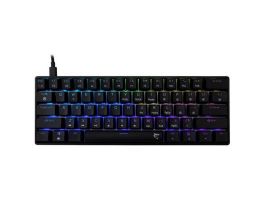 White Shark GK-004123B/BL-HU SHINOBI-2 vezetékes mechanikus gamer billentyűzet - fekete - HU /kék/