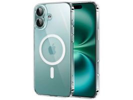 UGREEN CLASSY CLEAR CA110 szilikon telefonvédő (ütésállóság, MagSafe) ÁTLÁTSZÓ - Iphone 16 Plus (45926)