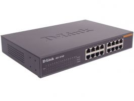 D-Link DES-1016D Fémházas Asztali Switch