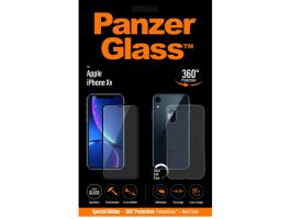PanzerGlass Apple iPhone XR üvegfólia és szilikon tok (5711724226410) fekete