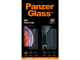 PanzerGlass Apple iPhone Xs Max üvegfólia és szilikon tok (5711724226441) fekete