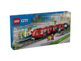 LEGO City Belvárosi villamos és megálló játékszett (60423)