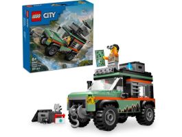 LEGO City 4x4-es off-road terepjáró, kalandjáték (60447)